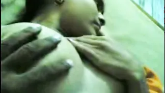 Desi Wife Getting Her Big Tits Squeezed Hard By Hubby Tonight