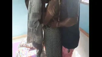 Tamil Aunty Taking Two Neighbors At Once In Her Bedroom Today