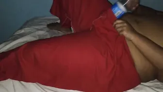 Indian Housewife Pleasuring Herself With Bottle When Alone Inside