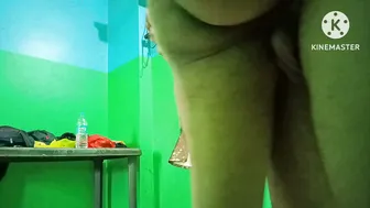 Indian Aunty Riding Hard From Behind Loving Every Second Of It