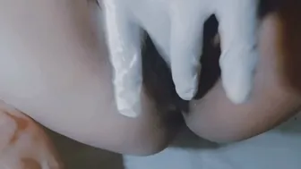 Catching Neighbor Aunty Touching Herself Through Open Door