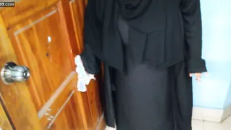 Neighbor Forcing Himself On Mature Aunty During House Cleaning