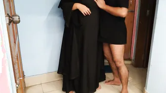 Neighbor Forcing Himself On Mature Aunty During House Cleaning