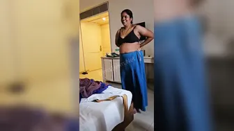 Hotel Room Wife Changing Caught On Hidden Camera Talking Dirty