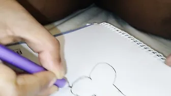 Lonely Aunty Drawing Big Cock On Paper Getting Herself Off Solo