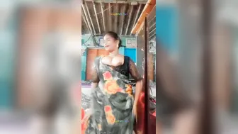 Horny Village Aunty Dancing Naked Teasing With Her Big Melons
