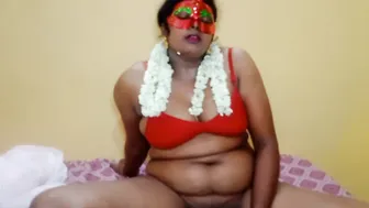 Bored Aunty Pleasuring Herself Alone In Bedroom Part Two Now