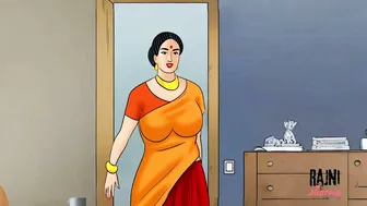 Neighbor Aunty Sneaking Over While Her Husband Is Away At Work