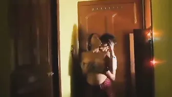 Milky Aunty Seducing Younger Guy In Her Cozy Bedroom Hideaway