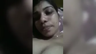 South Indian Aunty Teasing And Stripping On Video Call Session