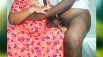 Tamil Aunty In Nighty Having Sex On Bedroom Floor With Neighbor