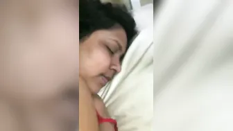 Bending Over My Thick Ass Aunty And Pounding Her From Behind
