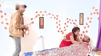 Uncle Catching Aunty In Shower With Her Nipples Showing Out