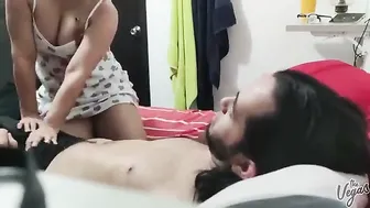 Saggy Titted Aunty Showing Off Her Body And Getting Fucked
