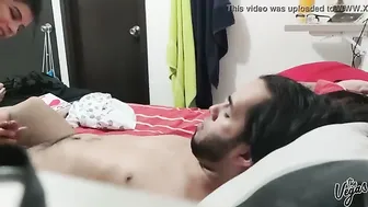 Saggy Titted Aunty Showing Off Her Body And Getting Fucked