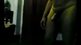 Busty Village Woman Exposing Her Massive Natural Melons Again