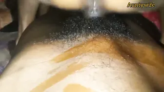 Stepaunty Bending Over Taking It Deep In Both Her Tight Holes