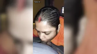 Slutty Aunty Sucking Off Her Devar Until He Explodes In Mouth