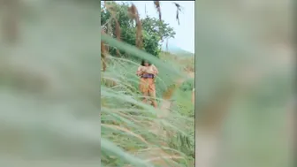 Massaging Tamil Aunty's Huge Boobs Before Fucking Her So Good