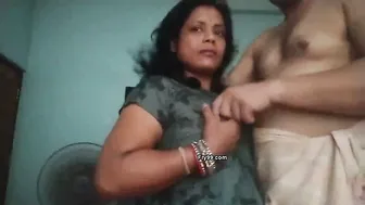 South Indian Aunty Riding Uncle Hard On Couch Moaning So Loud