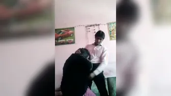 Desi Aunty With Young Lover Leaked Private Sex Tape From Phone