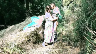 Heartbroken Aunty Fucking Her Ex One Last Time In The Woods