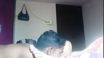 Sexy Village Aunty Seducing And Fucking Young Stud In Her Home