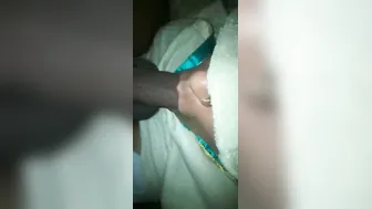 South Indian Aunty On Her Knees Sucking Dick Like A Good Slut