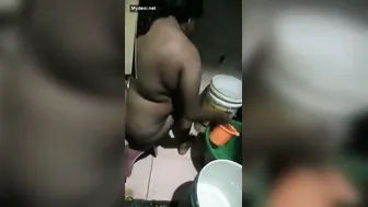 Desi Bhabhi Washing Herself After Wild Afternoon Fucking Hard