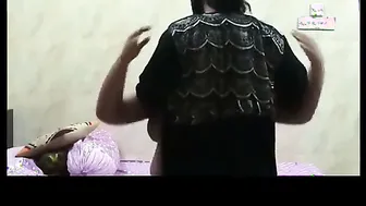 Muslim Wife Aunty Getting Satisfied By Young Lover In Apartment
