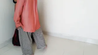 Married Aunty With Huge Boobs Fucked While Sweeping Her Room