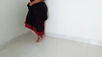 Married Aunty With Huge Boobs Fucked While Sweeping Her Room