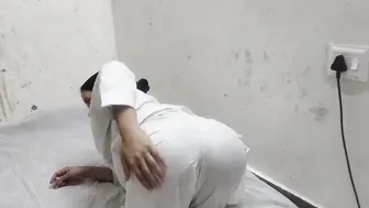 Sleeping Aunty Wakes Up Getting Her Pussy Stretched By My Cock