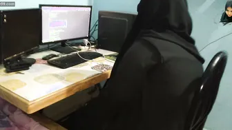 Catching Aunty Alone And Fucking Her Right On Her Work Desk