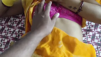 Desi Aunty Inviting Young Boy To Room For First Time Fucking