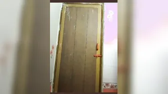 Hairy Aunty Stripping And Spreading Pussy For Her Young Lover