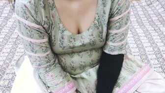 Paying Desi Aunty Cash To Grab My Hard Cock In Her Hand