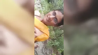 South Indian Aunty Getting Pounded Outside In The Fields