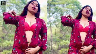 Squeezing Puja Aunty's Huge Tits Rough While Grabbing Her Ass