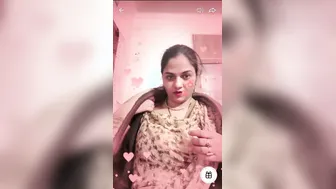 Horny Married Aunty Stripping Live On Video Call For Me Now