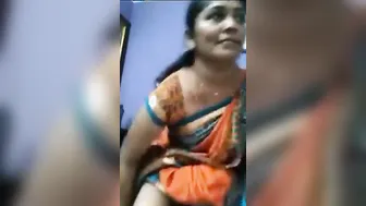 Married Aunty Showing Off Her Pussy To Her Boss In Office Room