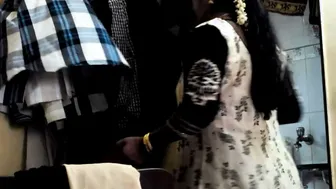 South Indian Aunty Caught Changing Clothes Secretly Filmed