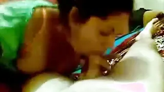 Punjabi sex movie of an Indian aunty licking her husband dick