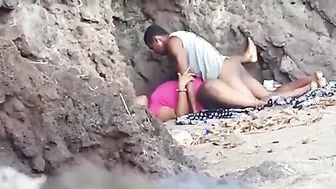 Desi chudai of a village aunty with her love in the forest