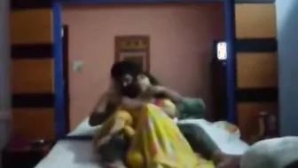 Gujarati porn clip of spouse and wife in hotel room