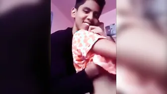 XXX desi legal age teenager getting wicked with every other in her bedroom