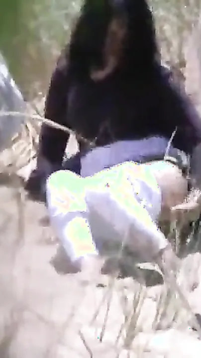 Real sex mms of an Indian pair doing sex outdoor