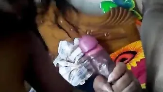 Hot college hotty giving an astonishing oral job to her boyfriend