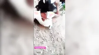 Outdoor Indian blue film of a youthful cutie fucking her ally in the park