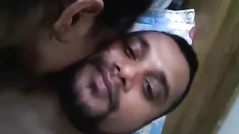 Dilettante house wife enjoying a romantic sex session in a hotel room